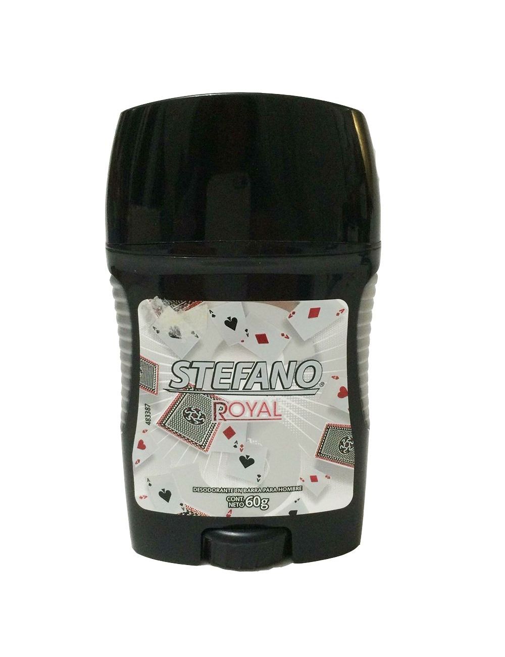 STEFANO ROYAL DESODORANTE EN BARRA CON 60 G