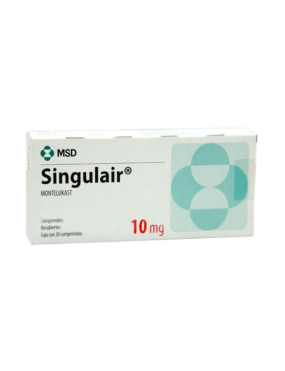 Singulair 10 mg Caja Con 20 Comprimidos