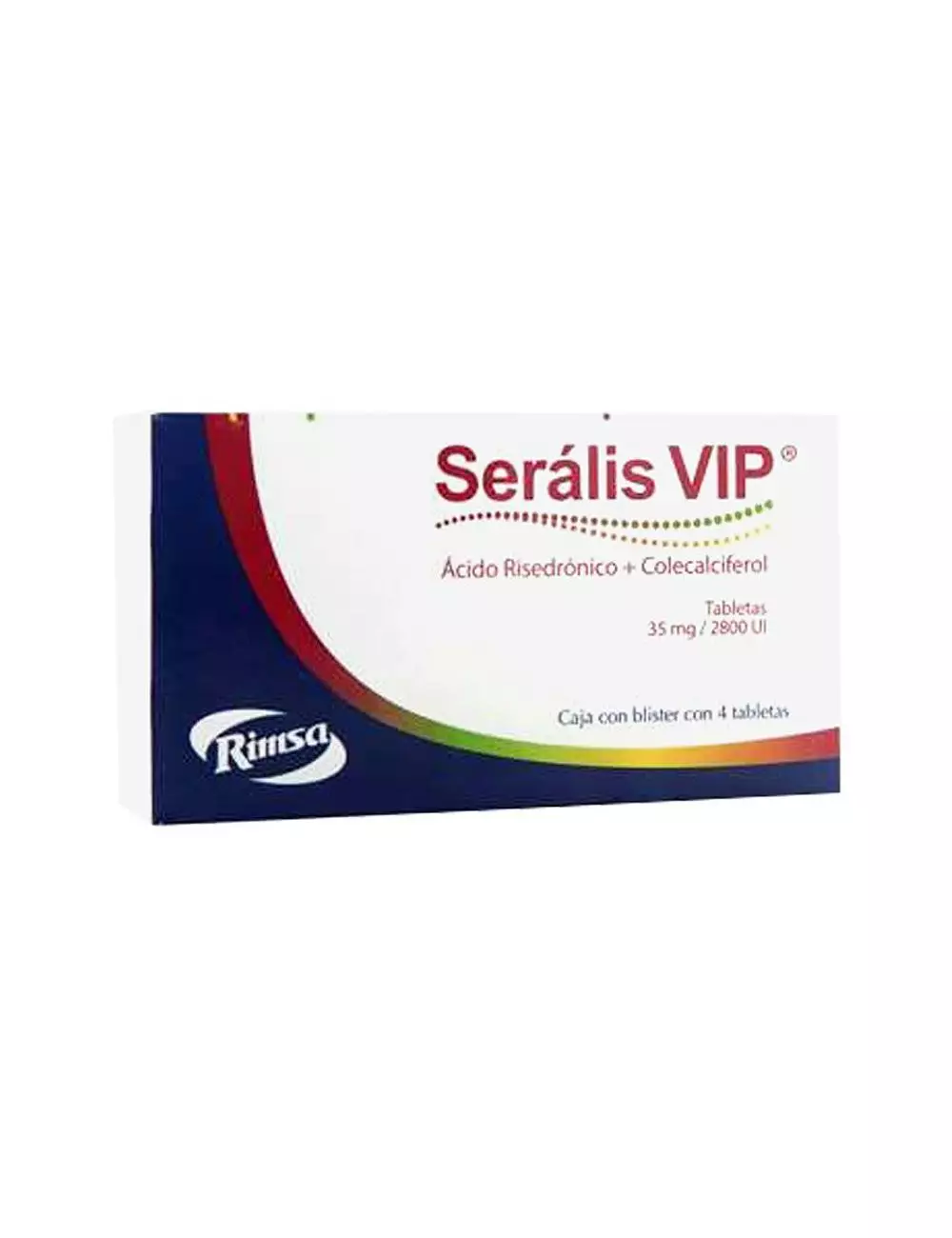 SERALIS VIP 35 MG/2800 C/4 GRAGEAS.