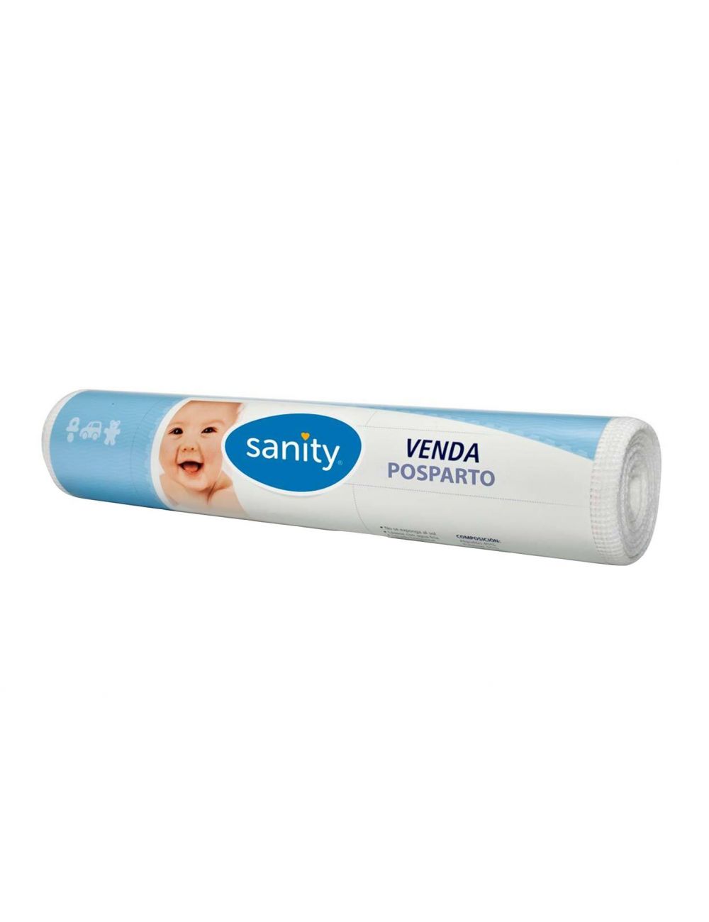 SANITY VENDA POS-PARTO 30CM X 5M C/1 PZA