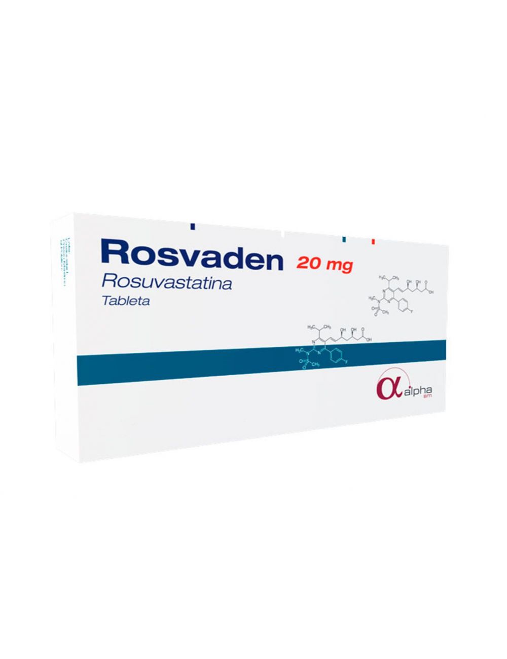 Rosvaden 20 mg Caja Con 15 Tabletas