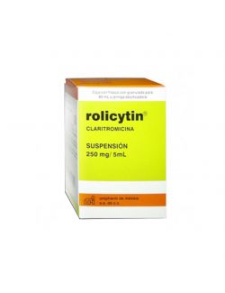 Rolicytin 250 mg / 5 mL suspensión Con 60 mL -RX2