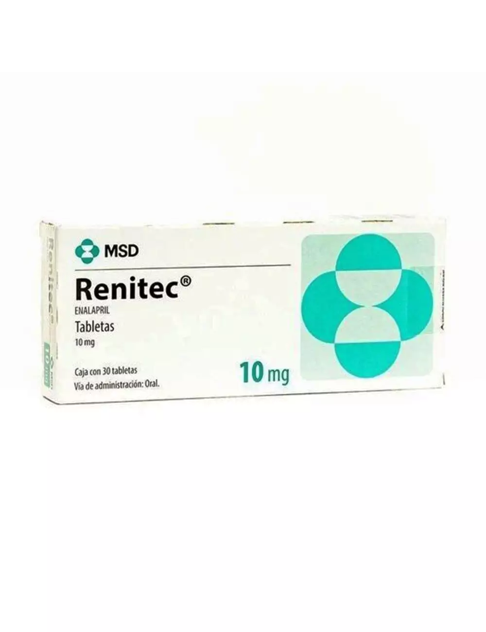 Renitec 10 mg Caja Con 30 Tabletas