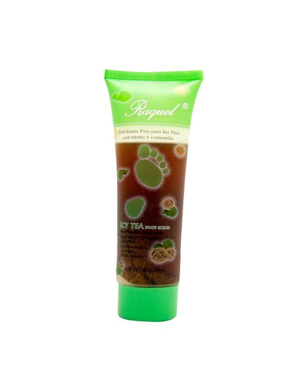 Raquel Icy Tea Exfoliante Para Pies Tubo Con 120 mL