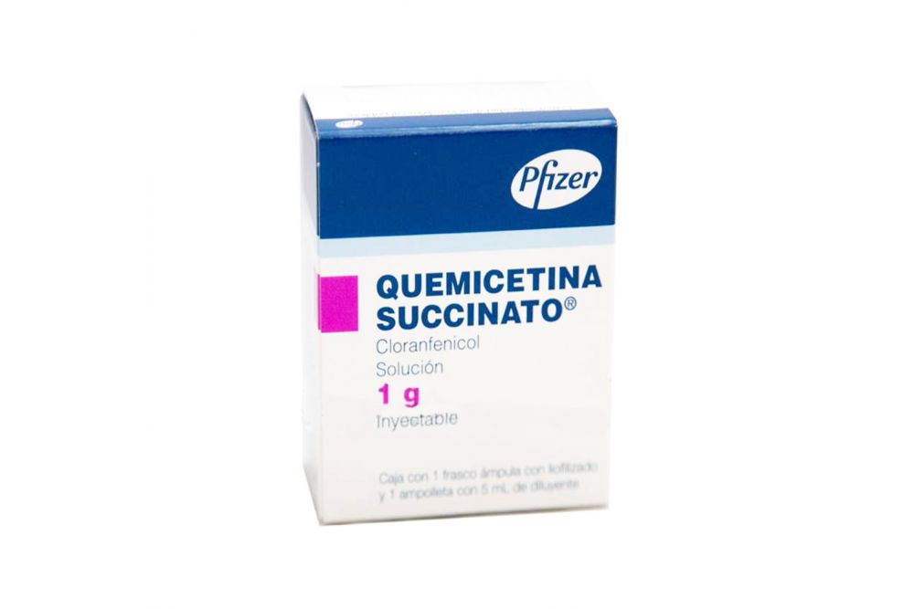 Quemicetina Succiobnato 1 g Frasco Con  5 mL RX2