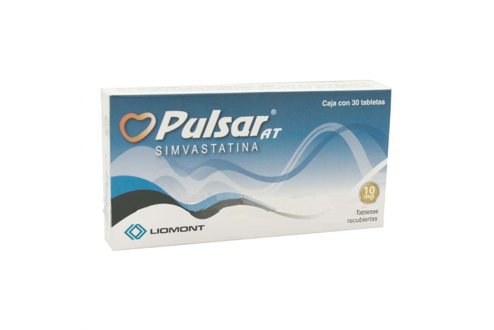 Pulsar At 10 mg Caja Con 30 Tabletas