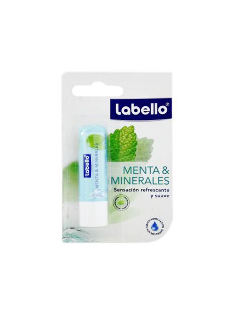 PROTECTOR PARA LABIOS LABELLO MENTA – MINERALES EMPAQUE CON TUBO DE 4.8 G