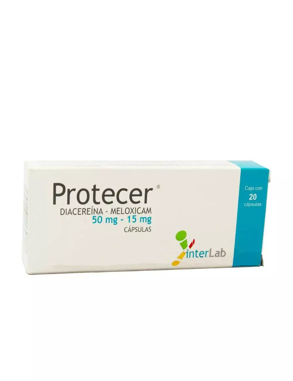 Protecer 50 mg / 15 mg Caja Con 20 Cápsulas