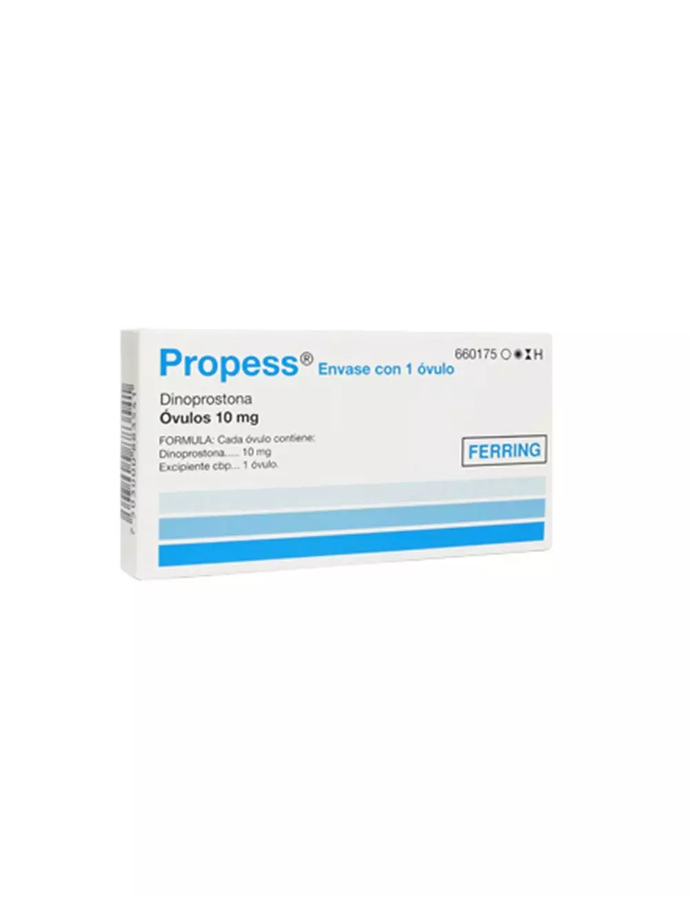 Propess 10 Mg Caja Con Envase Con 1 Óvulos - RX3