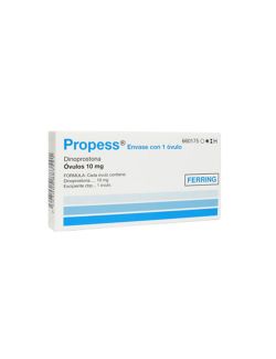 Propess 10 Mg Caja Con Envase Con 1 Óvulos - RX3