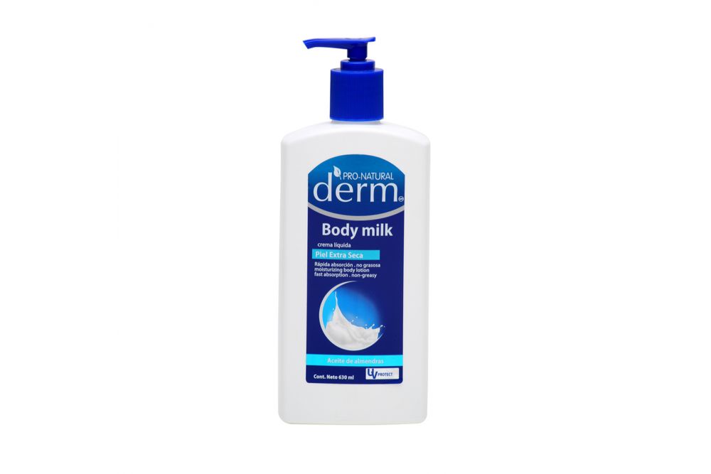 Pro-Natural Derm Body Milk Botella Con 630 mL