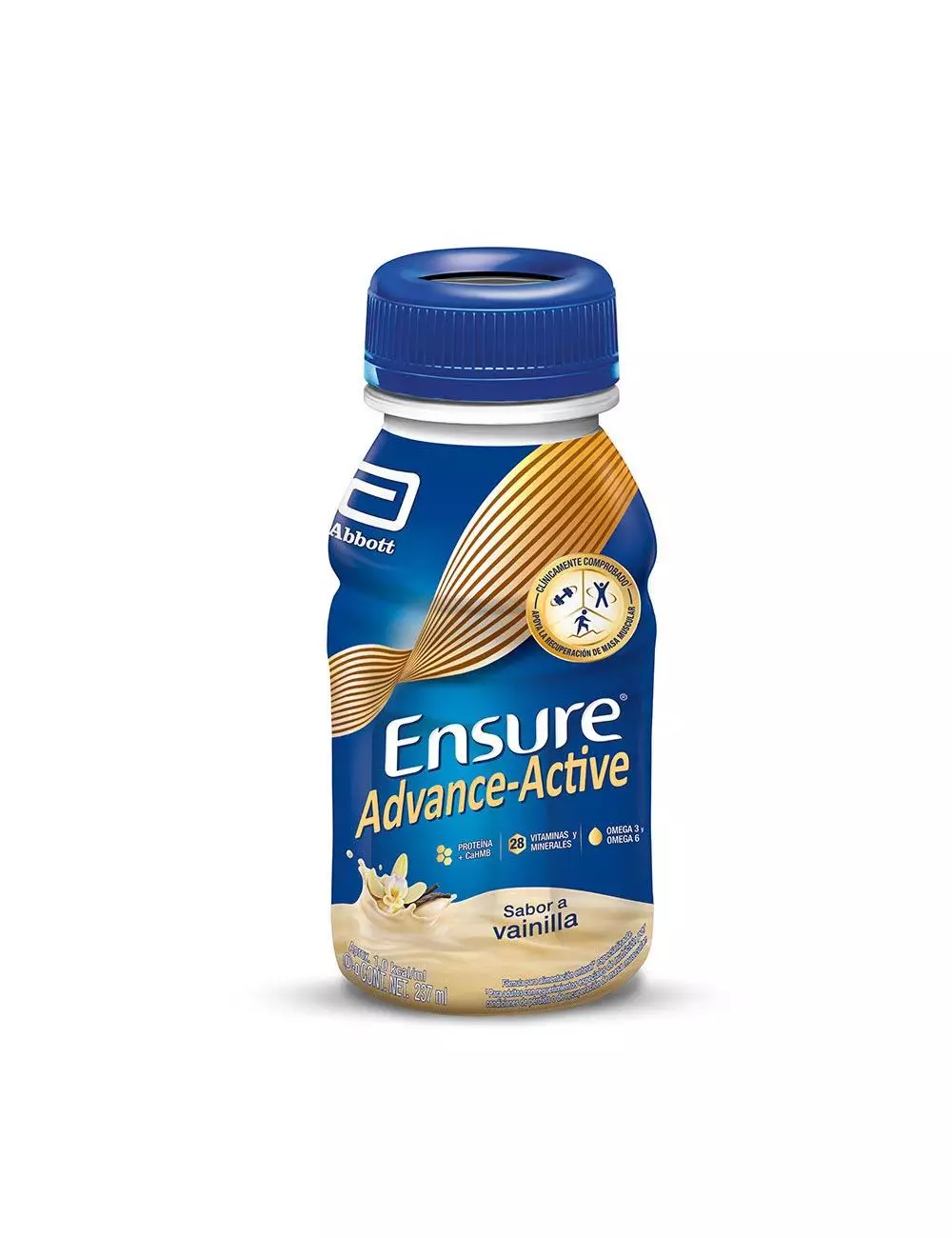 FRM-Ensure Advance Frasco Con 237 mL Sabor Vainilla