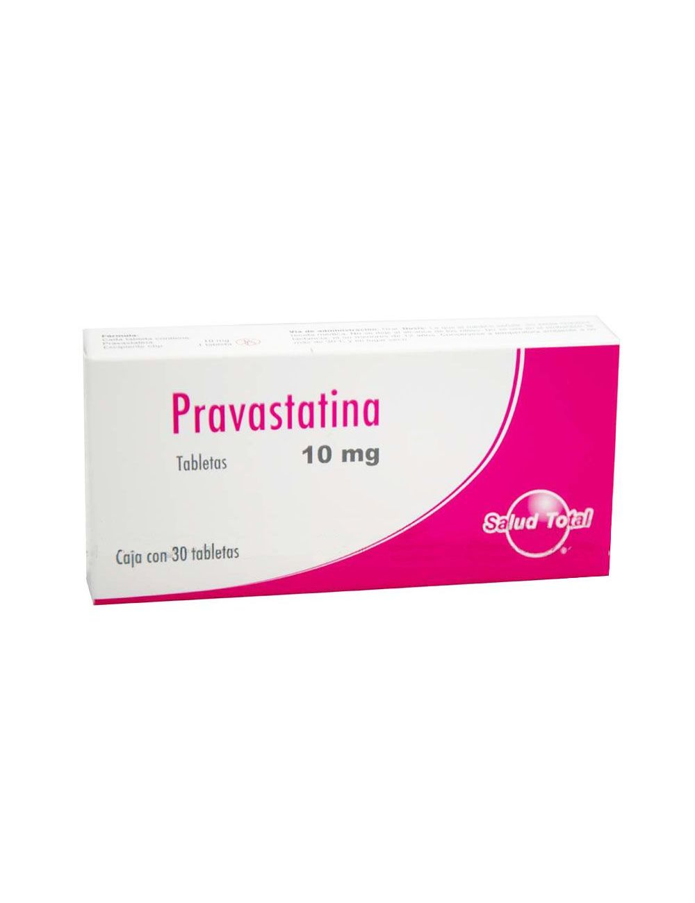 Pravastina 10mg Caja Con 30 Tabletas SDT