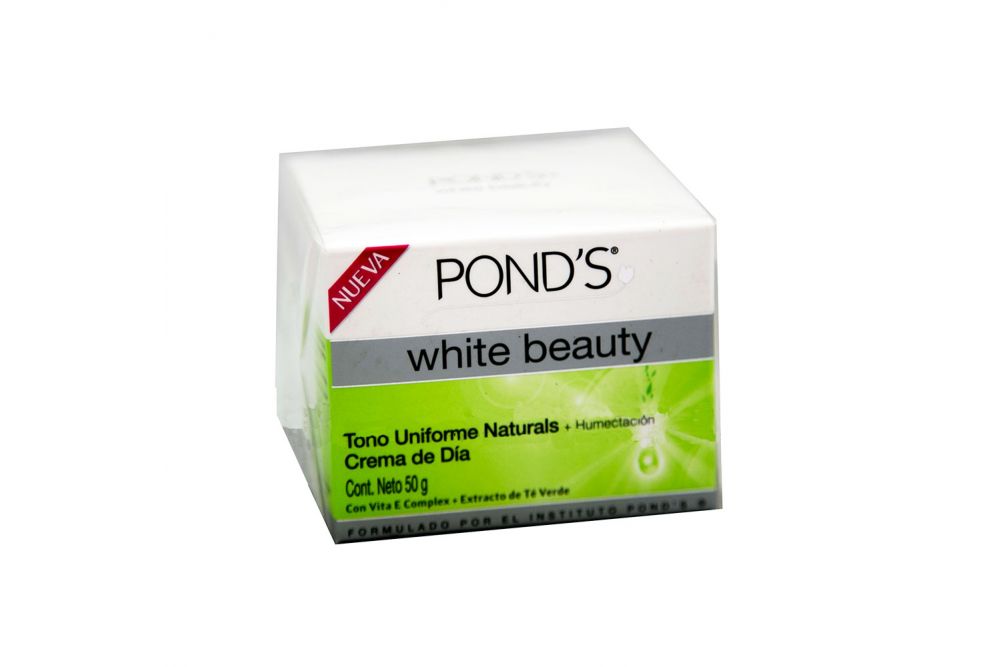 Pond´s White Beauty Tono Uniforme Naturals Crema De Día  Caja Con Tarro Con 50g