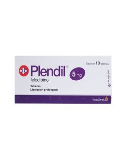 Plendil 5 mg Caja Con 10 Tabletas