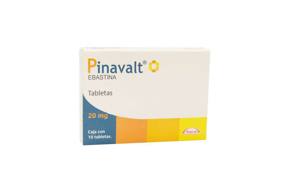 Pinavalt 20mg Caja Con 10 Tabletas