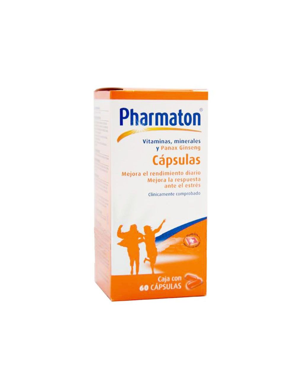 Pharmaton Caja Con Frasco Con 60 Cápsulas