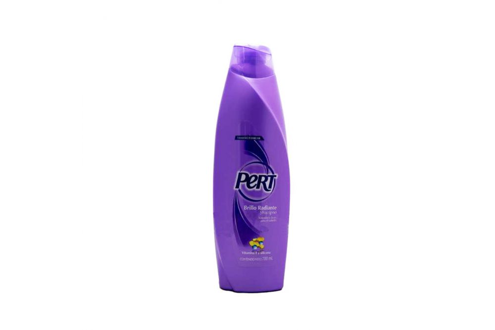 Pert Shampoo Brillo Radiante Botella Con 700mL