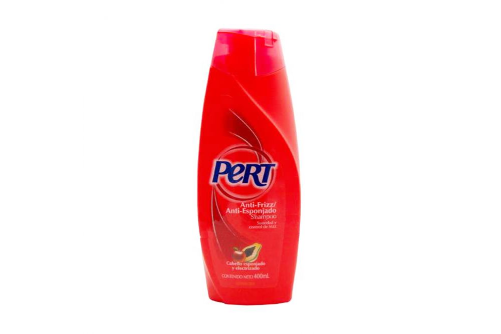 PERT Anti-Frizz Shampoo Botella Con 400 mL