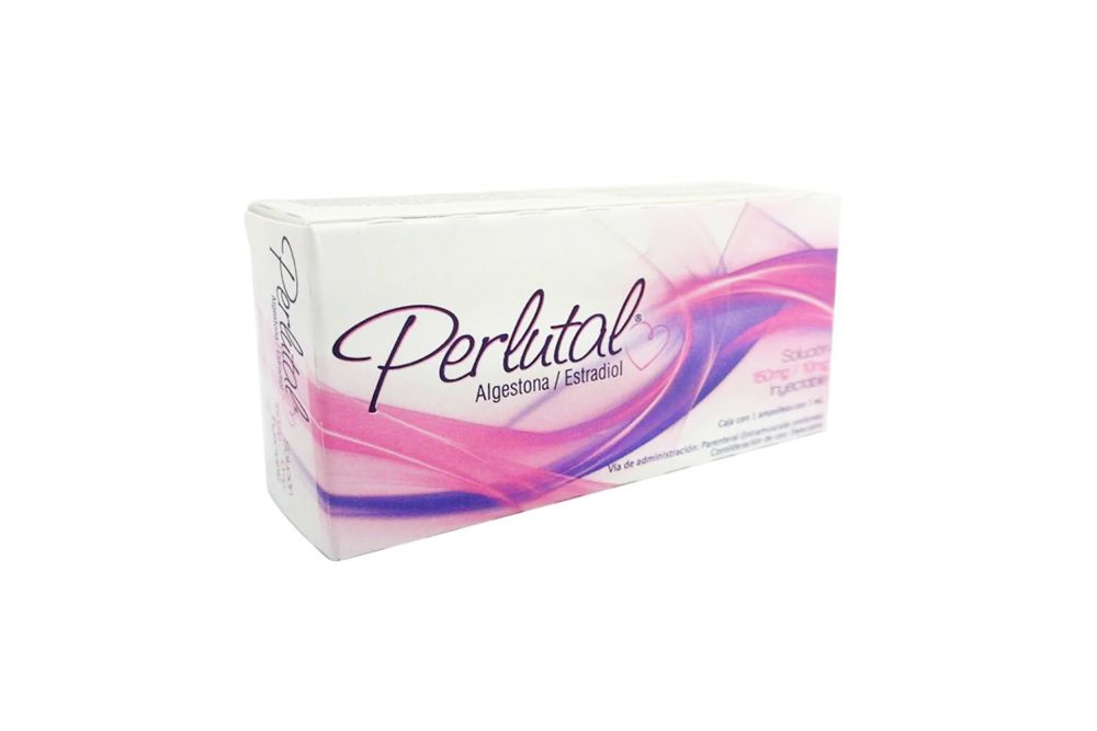 Perlutal 150 mg/ 10 mg Caja Con 1 Jeringa Prellenada Con 1 mL