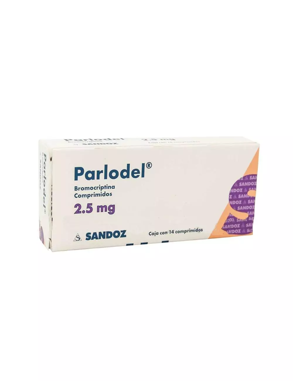 PARLODEL 2.5 MG CAJA CON 14 COMPRIMIDOS
