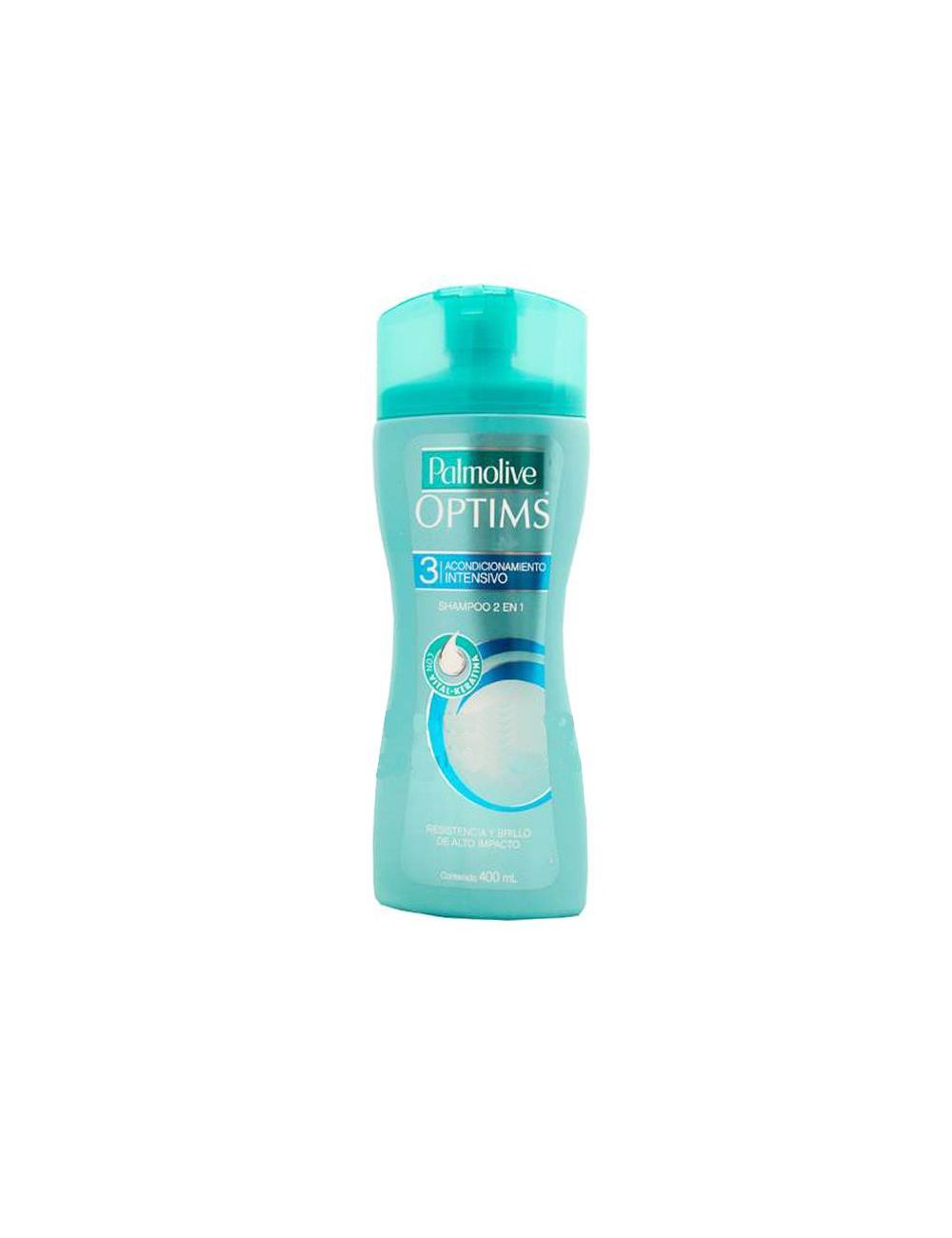 Palmolive OptmisShampoo 2 En 1 Botella Con 400mL