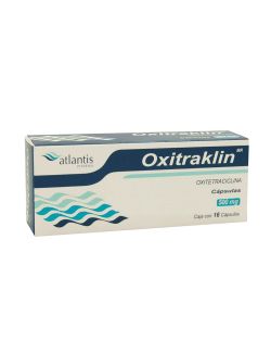 Oxitraklin 500 MG CAJA CON 16 CÁPSULAS RX2