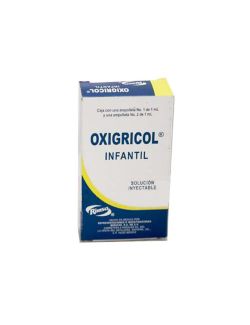 Oxigricol Infantil Caja Con 1 Ampolleta No. 1 De 1mL Y 1 Ampolleta No. 2 De 1mL