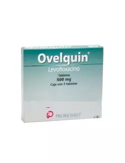 Ovelquin 500 Mg Caja Con 7 Tabletas - RX2