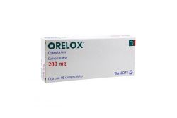 Orelox 200 mg Caja Con 10 Comprimidos -RX2