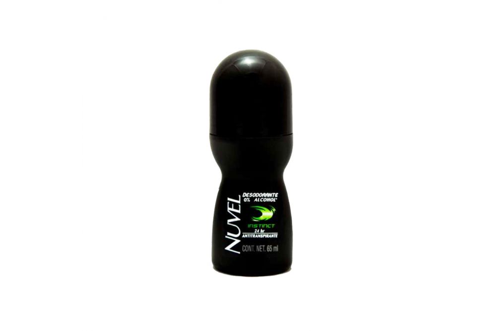 Nuvel Instict Desodorante 0% Alcohol Roll-On Con 65mL