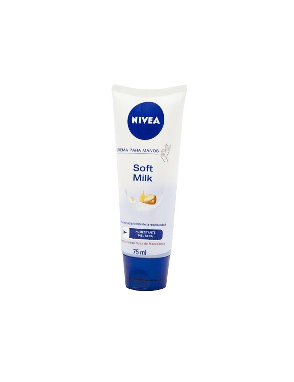 Nivea Soft Milk Crema Para Manos Tubo Con 75 mL