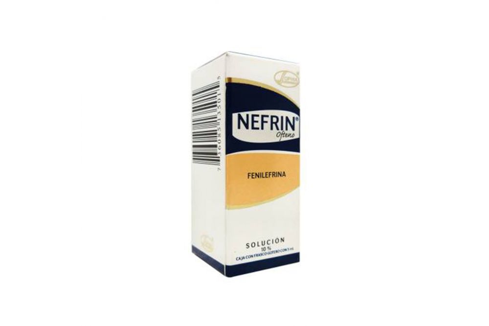 NEFRIN Ofteno 10 %  Solución Caja Con Frasco Gotero Con  5mL