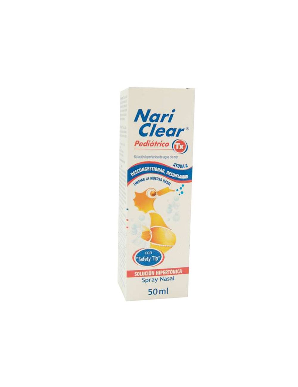 Nari Clear Pediátrico Caja Con Spray Nasal Con 50 mL