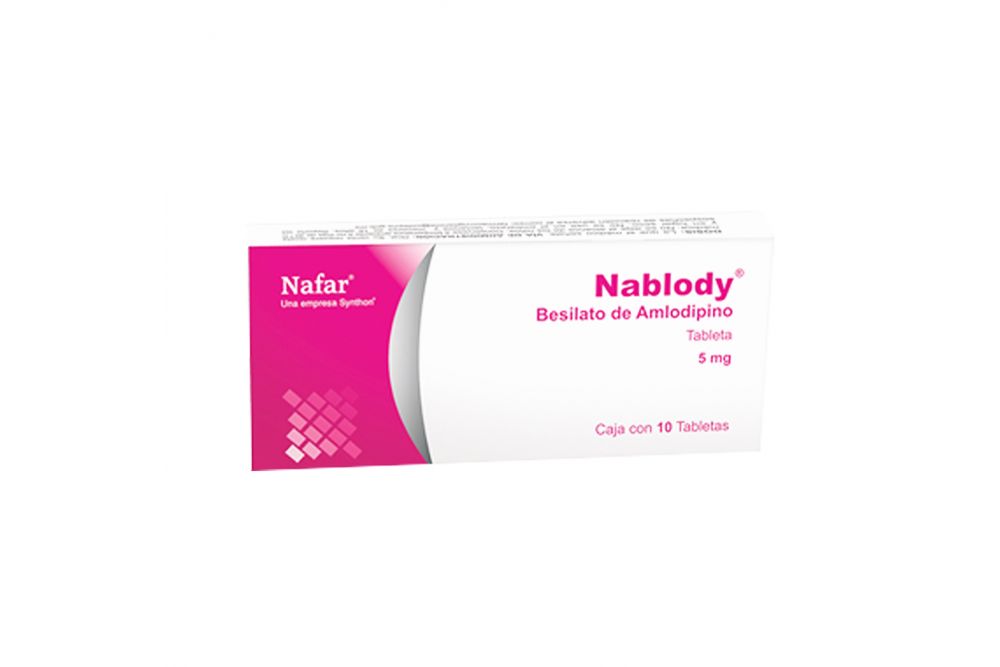 Nablody 5 mg Caja Con 10 Tabletas