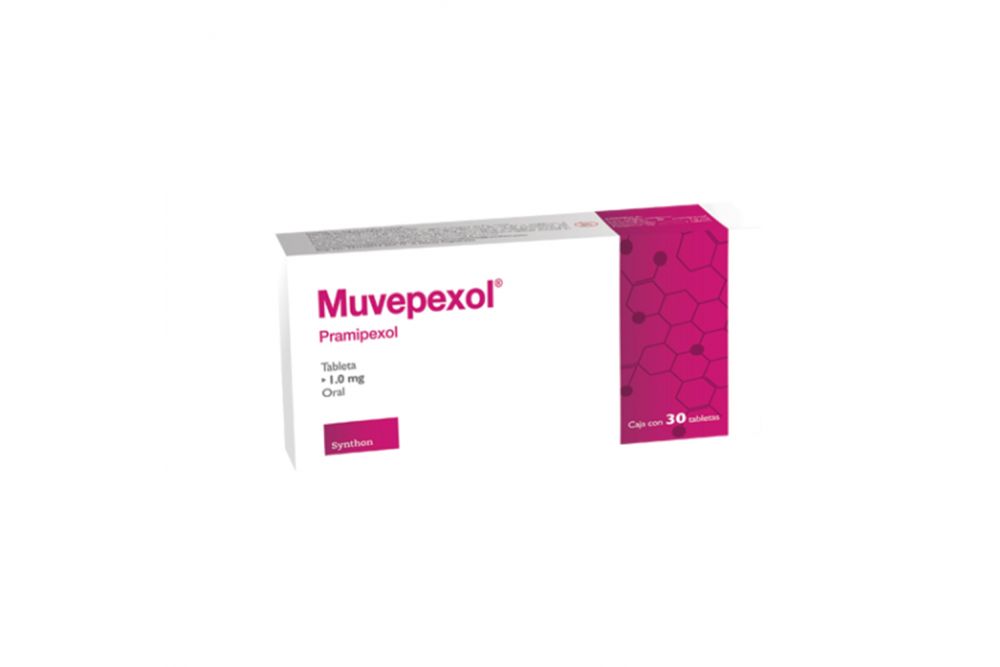 Muvepexol 1 mg Caja Con Envase De 30 Tabletas