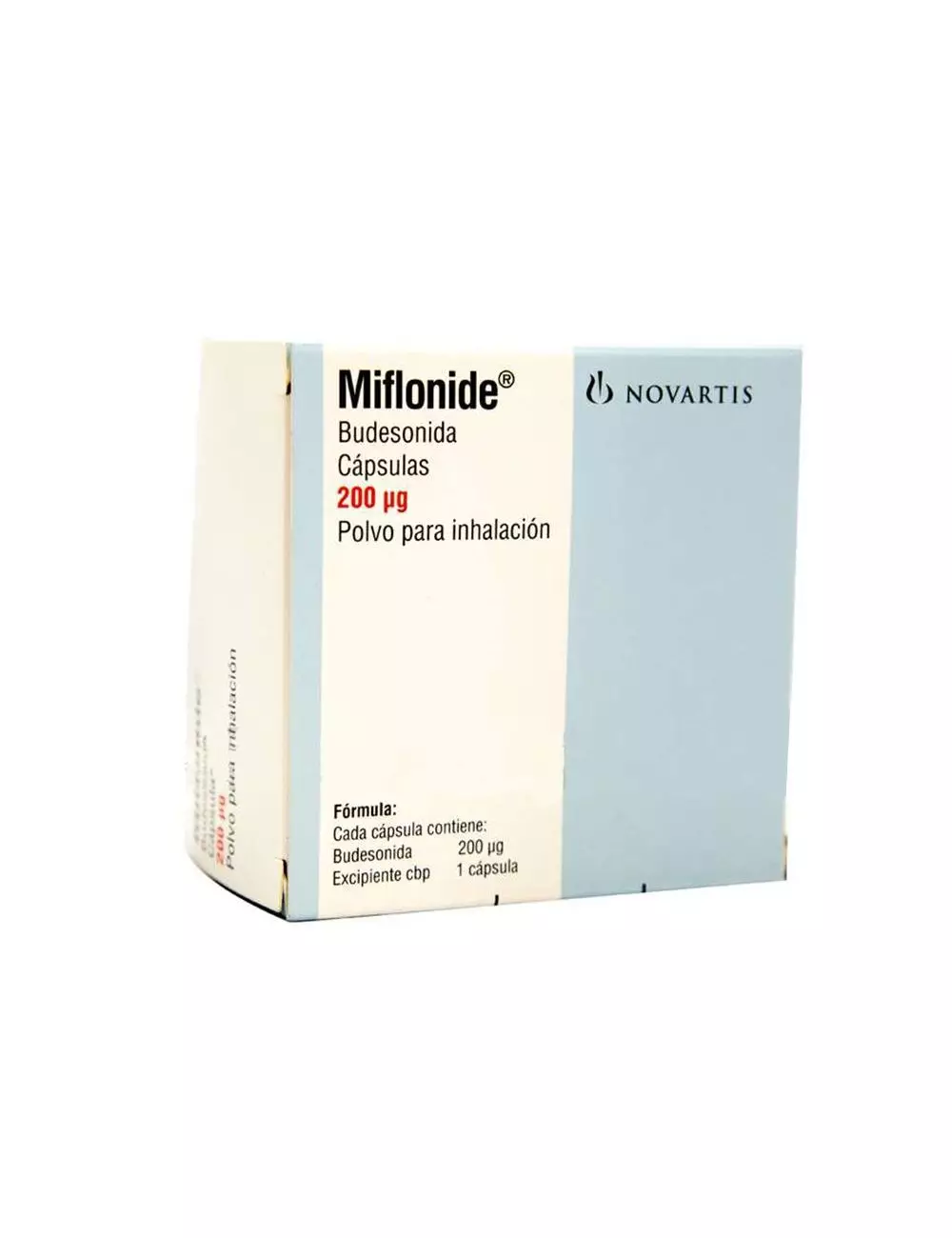 Miflonide 200 mcg Polvo Para Inhalación Caja Con 30 Cápsulas Con Dispositivo