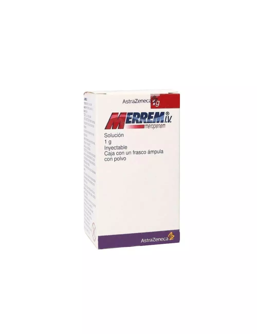 Merrem® I.V. 1 g - 1 Ámpula | Meropenem | AstraZeneca|RX2