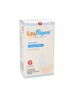 Lasfligen 25 / 50 Mcg Caja Con Frasco Con Dispositivo Inhalador 120 Dosis