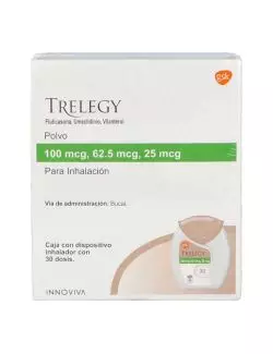 TRELEGY 100/62.5 MCG 30 DOS 2PACK NM