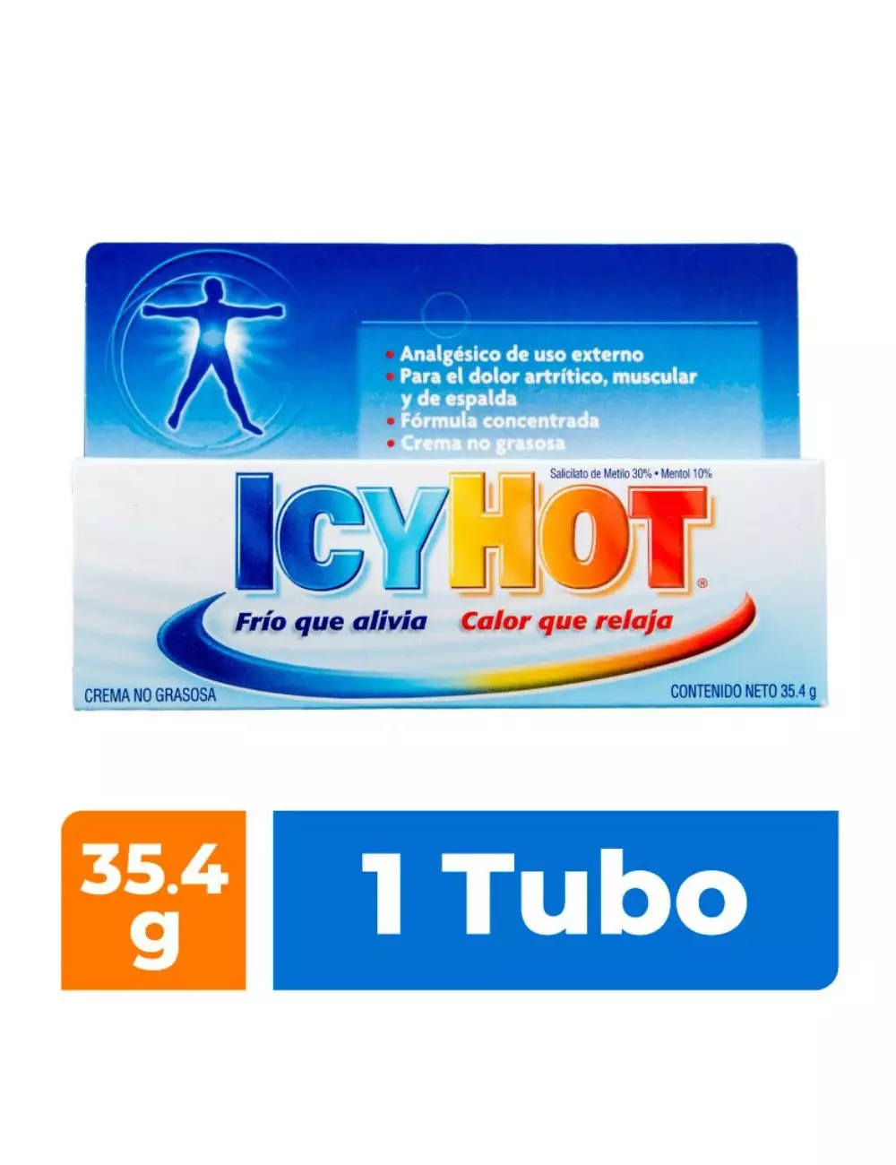 Icy Hot Crema Caja Con Tubo Con 35.4 g