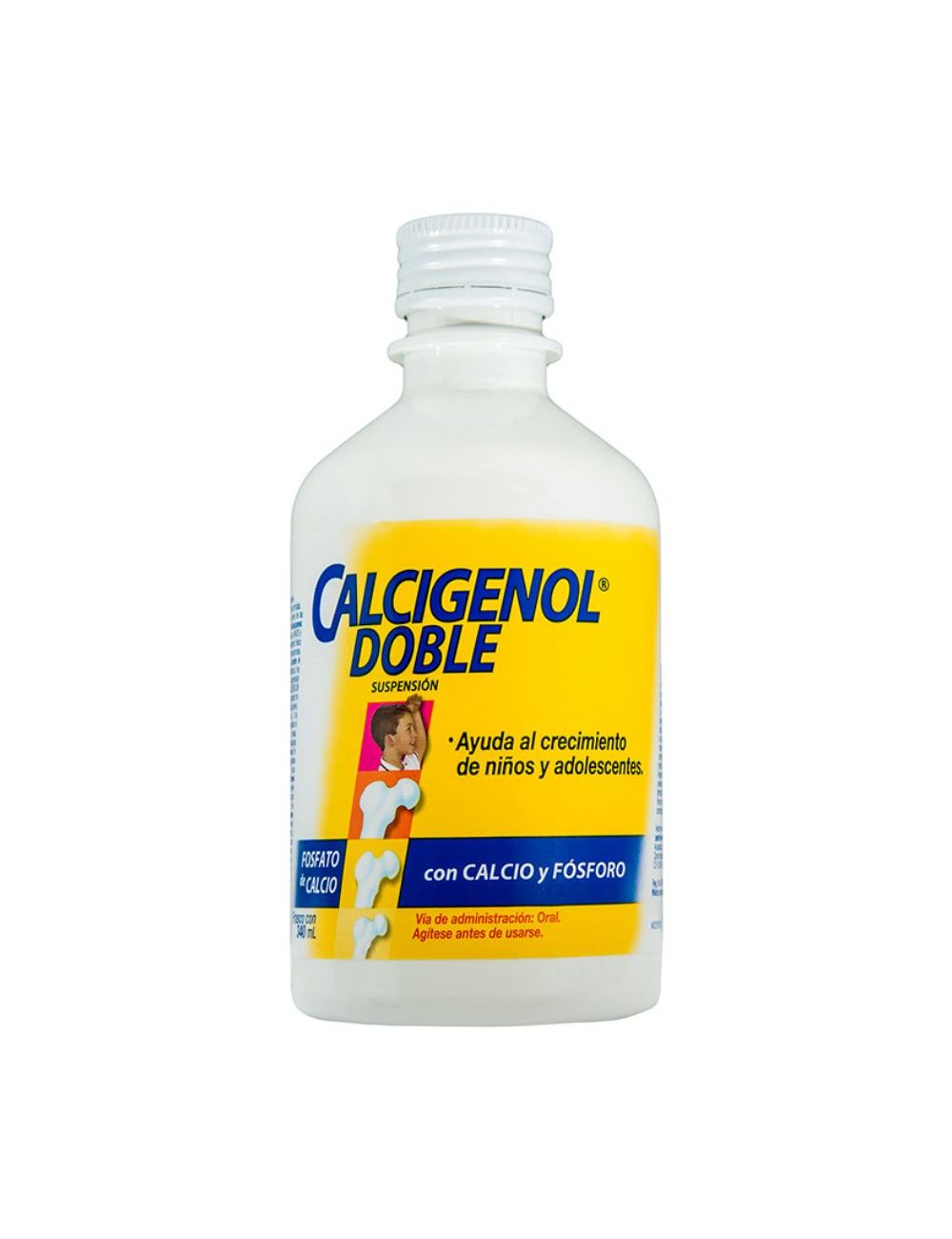 Calcigenol Doble Suspensión Frasco Con 340 mL