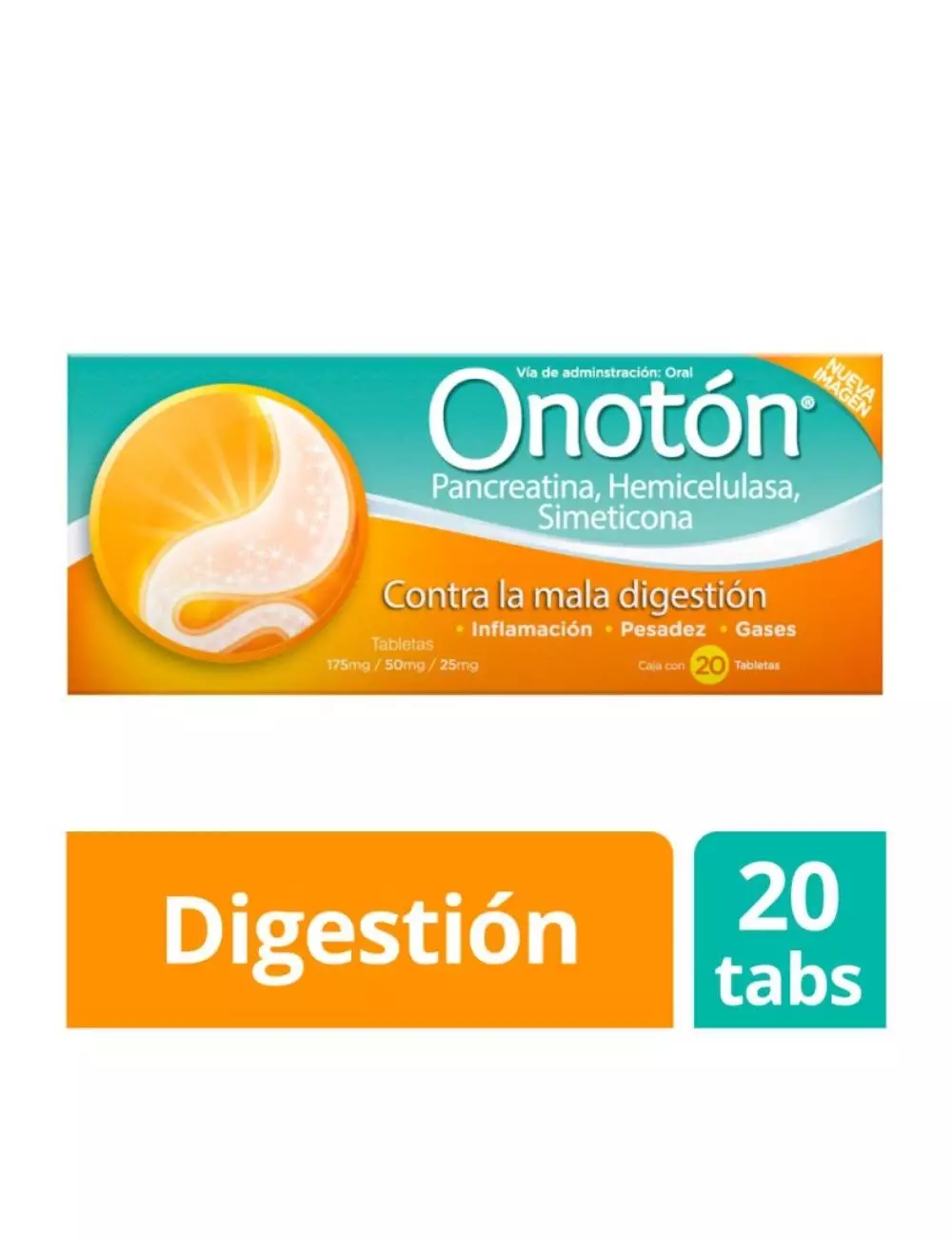 Onotón Caja Con 20 Tabletas