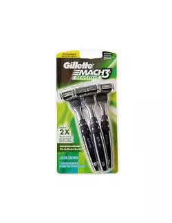 MÁQUINA GILLETTE MACH 3 SENSITIVE EMPAQUE CON 1 MÁQUINA DESECHABLE