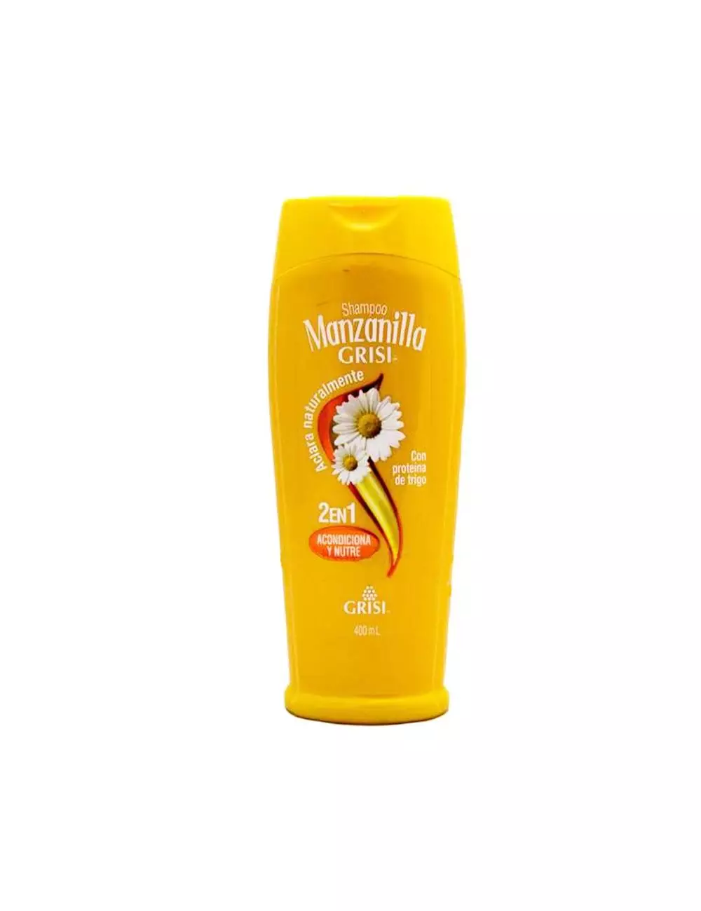 Manzanilla Grisi Shampoo 2 En 1 Botella Con 400mL