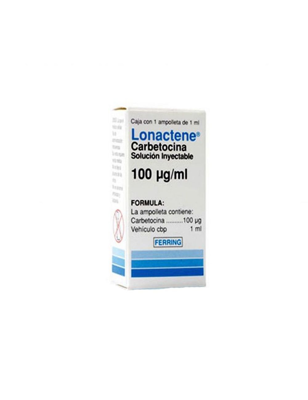 Lonactene 100 mg / mL Caja Con 1 Ampolleta de 1 mL
