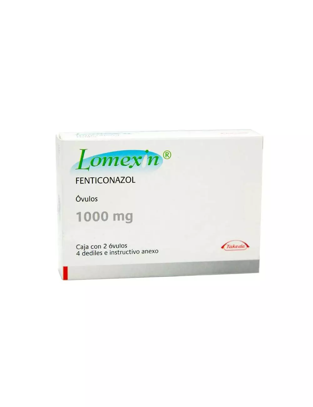 Lomexin Óvulos 1000mg  Caja Con 2 Piezas