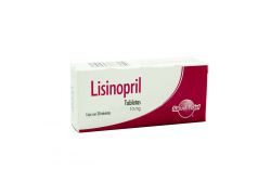 Lisinopril 10 mg Caja Con 30 Tabletas