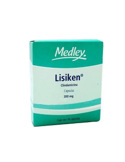 Lisiken 300 mg Caja Con 16 Cápsulas -RX2