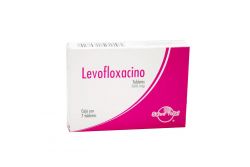 Levofloxacino 500 mg Caja Con 7 Tabletas - RX2